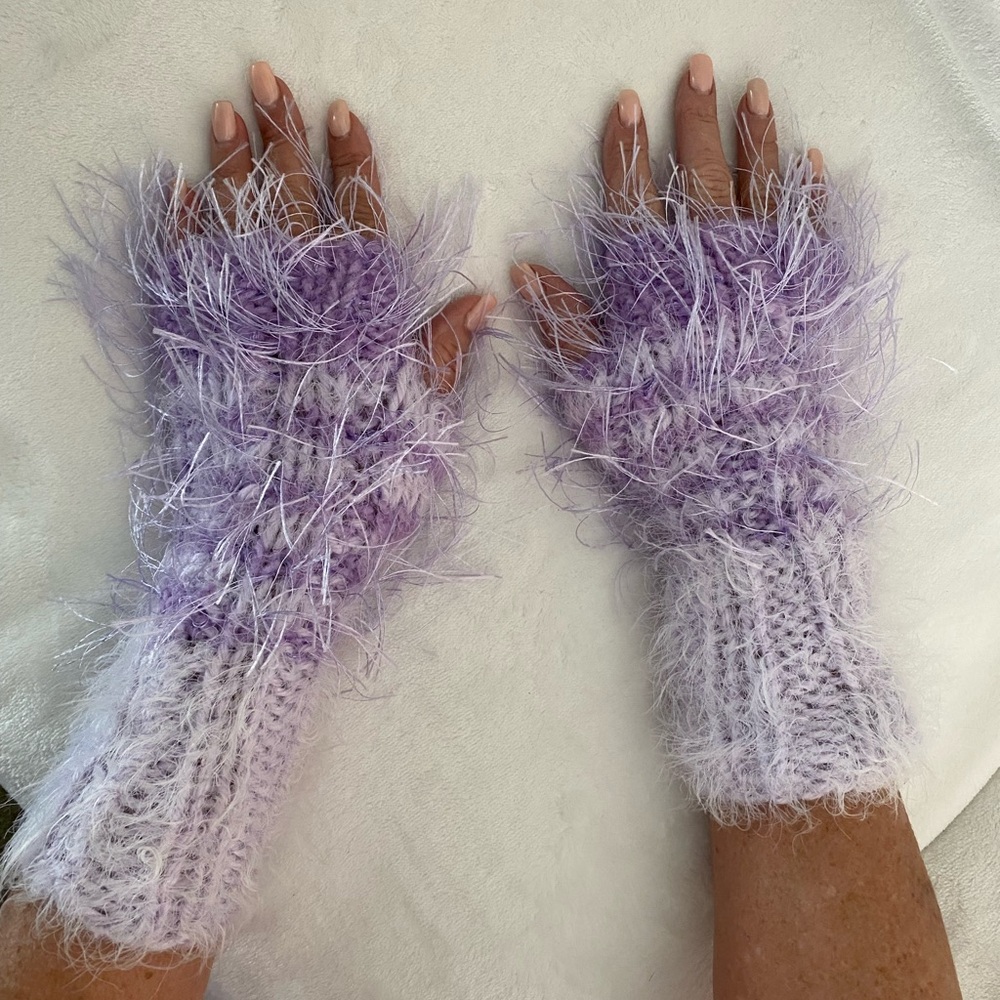 Crocheted Hand Warmers